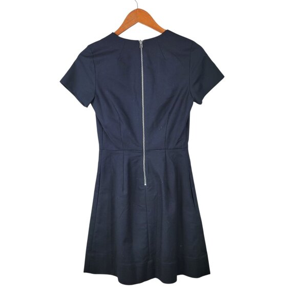 New Gap Dress size 0 black Sheath evening Classic Mini Structured LBD Women's - Picture 5 of 7